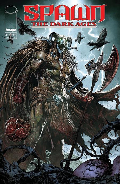 SPAWN THE DARK AGES #4 (OF 6) CVR B RAYMOND GAY VAR (PRE-ORDER: 01/07/2026)