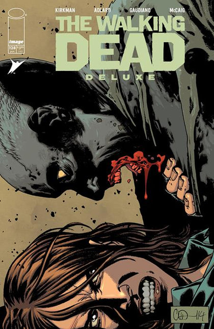 WALKING DEAD DELUXE #128 CVR B CHARLIE ADLARD & DAVE MCCAIG VAR (PRE-ORDER: 01/07/2026)