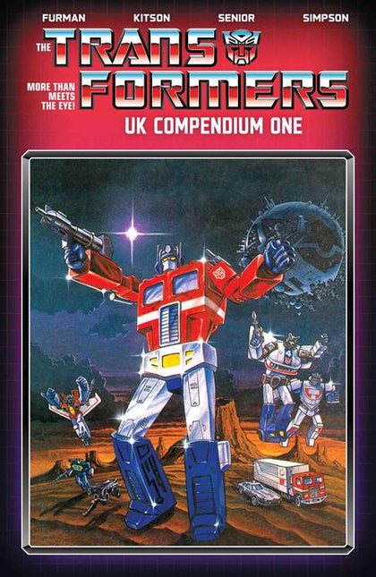 TRANSFORMERS UK COMPENDIUM TP DIRECT MARKET EXCLUSIVE BOOK 01 JOHN HIGGINS CVR (PRE-ORDER: 02/11/2026)