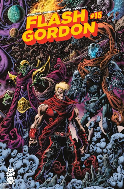FLASH GORDON #15 CVR B KYLE HOTZ DAN BROWN VAR (PRE-ORDER: 01/14/2026)