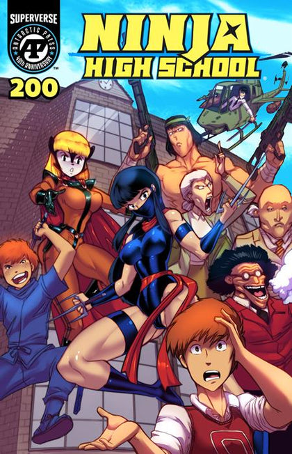 NINJA HIGH SCHOOL #200 CVR B FRED PERRY VAR (PRE-ORDER: 01/07/2026)