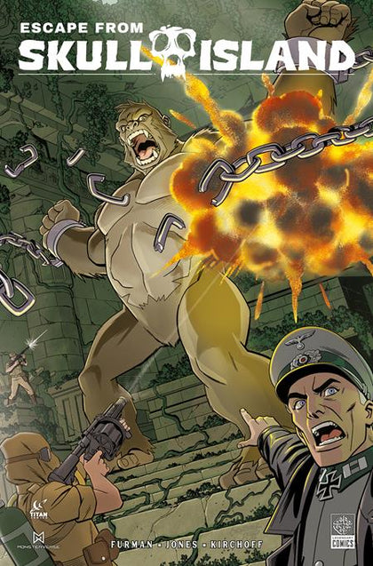 ESCAPE FROM SKULL ISLAND #1 (OF 4) CVR B CHRISTOPHER JONES VAR (PRE-ORDER: 01/28/2026)