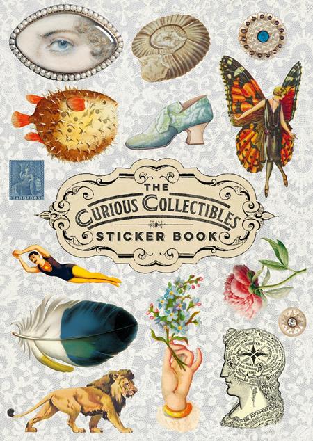 CURIOUS COLLECTIONS STICKER BOOK TP