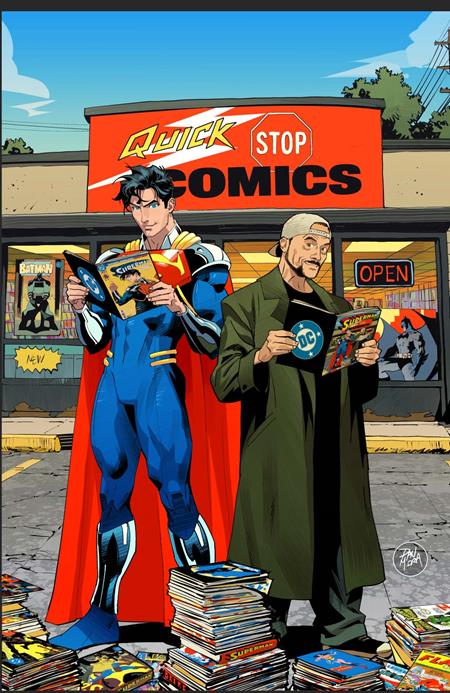 SUPERBOY-PRIME SPECIAL #1 (ONE SHOT) CVR E DAN MORA KEVIN SMITH CELEBRITY CAMEO CARD STOCK VAR