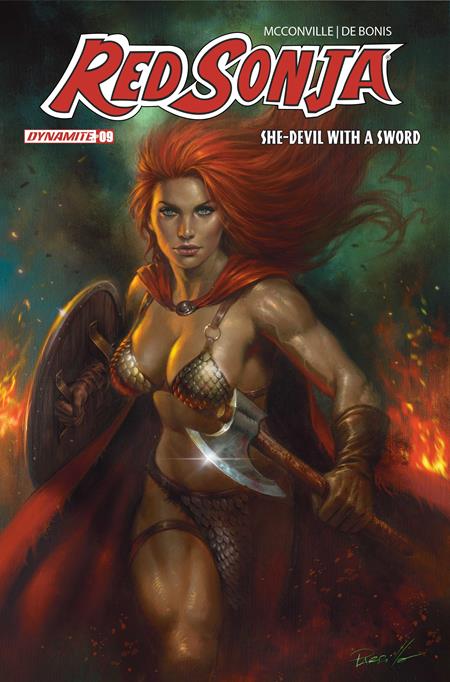 RED SONJA SHEDEVIL WITH A SWORD #9 CVR B LUCIO PARRILLO VAR