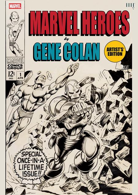 MARVEL HEROES BY GENE COLAN ARTISTS EDITION HC GENE COLAN