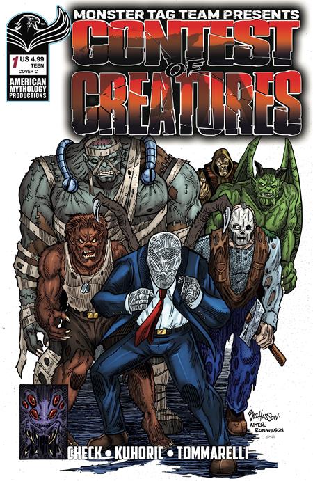 CONTEST OF CREATURES #1 CVR C BUZ HASSON VAR