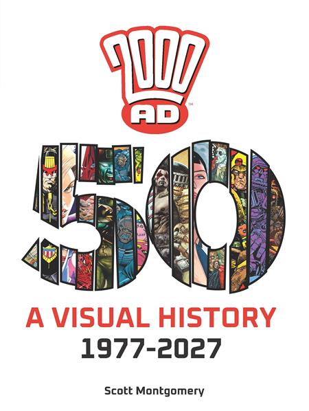 2000 AD A VISUAL HISTORY 1977-2027 HC 50TH ANNIVERSARY CELEBRATION