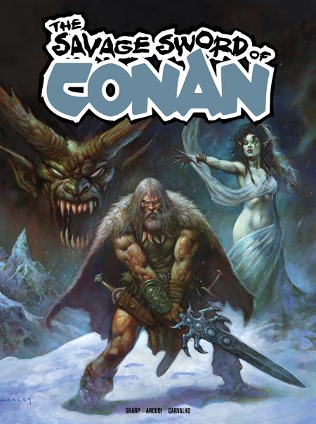 SAVAGE SWORD OF CONAN #18 CVR E ALEX HORLEY FOIL VAR