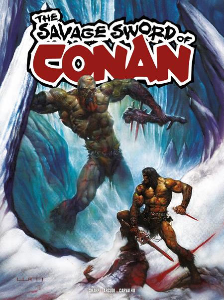 SAVAGE SWORD OF CONAN #18 CVR F LIAM SHARP FOIL VAR