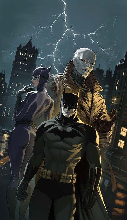 CATWOMAN #73 CVR D LESLEY LEIRIX LI HUSH CARD STOCK VAR (PRE-ORDER: 02/19/2025)