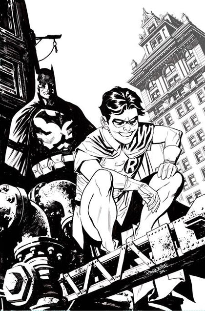 BATMAN & ROBIN YEAR ONE #5 (OF 12) CVR B YANICK PAQUETTE CARD STOCK VAR (PRE-ORDER: 02/19/2025)