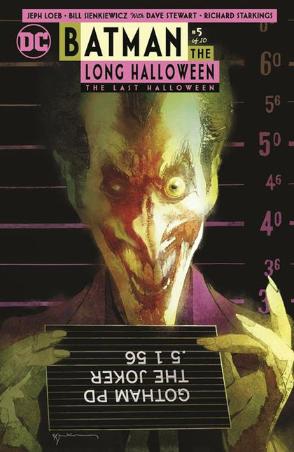 BATMAN THE LONG HALLOWEEN THE LAST HALLOWEEN #5 (OF 10) CVR B BILL SIENKIEWICZ CARD STOCK VAR (PRE-ORDER: 02/26/2025)
