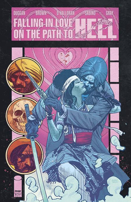 FALLING IN LOVE ON THE PATH TO HELL #8 CVR A GARRY BROWN (PRE-ORDER: 03/19/2025)