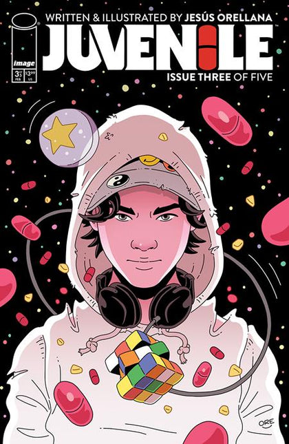 JUVENILE #3 (OF 5) CVR B JESUS ORELLANA RUBIKS CUBE VAR (PRE-ORDER: 02/05/2025)