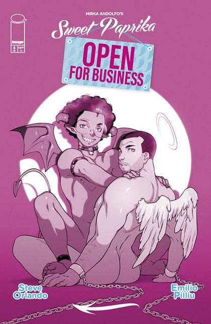 MIRKA ANDOLFOS SWEET PAPRIKA OPEN FOR BUSINESS #4 (OF 5) CVR E EMILIO PILLIU HOT COVER POLYBAGGED VAR (PRE-ORDER: 02/19/2025)