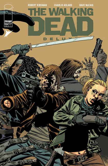 WALKING DEAD DELUXE #106 CVR B CHARLIE ADLARD & DAVE MCCAIG VAR (PRE-ORDER: 02/05/2025)