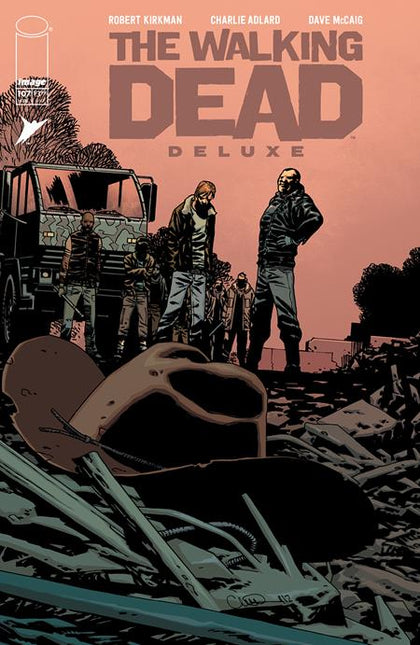 WALKING DEAD DELUXE #107 CVR B CHARLIE ADLARD & DAVE MCCAIG VAR (PRE-ORDER: 02/19/2025)