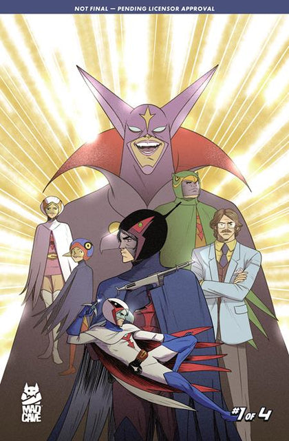 GATCHAMAN ONLY ONE EARTH #1 (OF 4) CVR B NUNO PLATI VAR (PRE-ORDER: 02/05/2025)