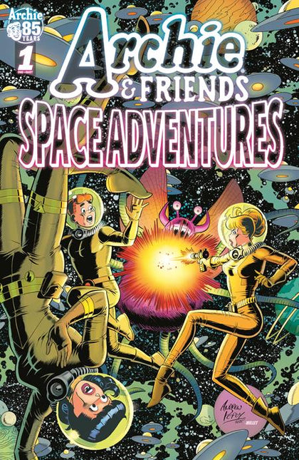 ARCHIE & FRIENDS #20 SPACE ADVENTURES CVR B ANDREW PEPOY JASON MILLET VAR (PRE-ORDER: 02/25/2026)