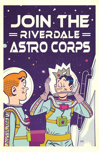 ARCHIE & FRIENDS #20 SPACE ADVENTURES CVR C SAMM SHWARTS FOIL VAR (PRE-ORDER: 02/25/2026)