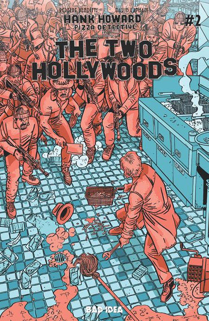 HANK HOWARD PIZZA DETECTIVE THE TWO HOLLYWOODS #2 (OF 2) CVR B DAVID LAPHAM VAR (PRE-ORDER: 02/11/2026)