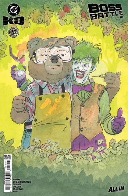 DC K.O. BOSS BATTLE #1 (ONE SHOT) CVR C PATRICK HORVATH CARD STOCK VAR