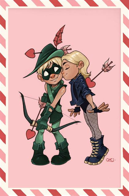 JUSTICE LEAGUE UNLIMITED #16 CVR F CHRISSIE ZULLO VALENTINES DAY CARD STOCK VAR (DC K.O.) (PRE-ORDER: 02/25/2026)