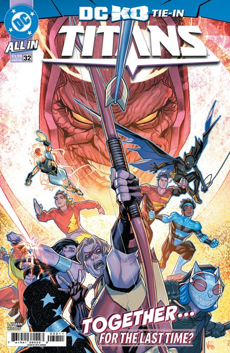 TITANS #32 CVR A PETE WOODS (DC K.O.)