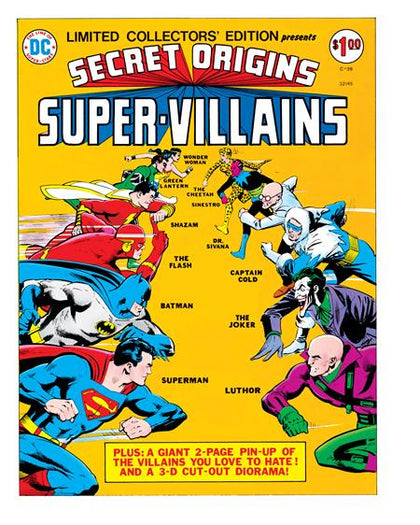 LIMITED COLLECTORS EDITION #39 SECRET ORIGINS SUPER-VILLAINS FACSIMILE EDITION CVR A DICK GIORDANO (PRE-ORDER: 02/25/2026)