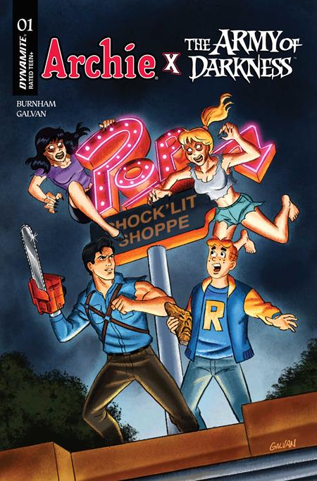 ARCHIE X ARMY OF DARKNESS #1 CVR B BILL GALVAN VAR (PRE-ORDER: 02/04/2026)