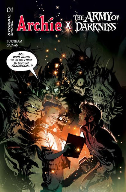 ARCHIE X ARMY OF DARKNESS #1 CVR E STUART SAYGER VAR (PRE-ORDER: 02/04/2026)