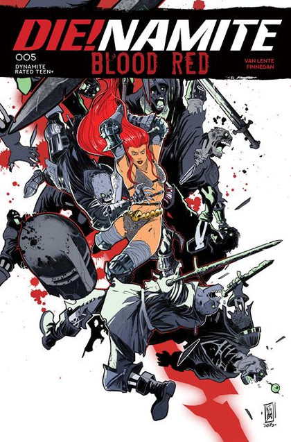 DIENAMITE BLOOD RED #5 CVR C EMANUELE ERCOLANI VAR (PRE-ORDER: 02/11/2026)