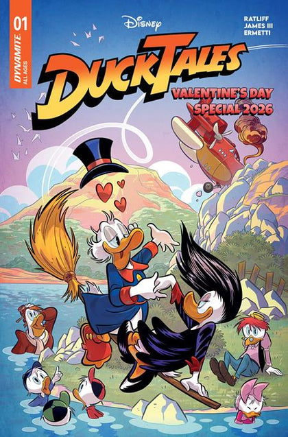 DUCKTALES VALENTINES DAY SPECIAL 2026 #1 (ONE SHOT) CVR D LIBERO ERMETTI VAR (PRE-ORDER: 02/11/2026)