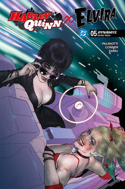 HARLEY QUINN X ELVIRA #5 CVR D BEN CALDWELL VAR (PRE-ORDER: 02/18/2026)