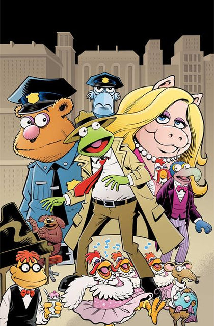 MUPPETS NOIR #1 CVR E ROGER LANGRIDGE METAL VIRGIN VAR (PRE-ORDER: 03/04/2026)