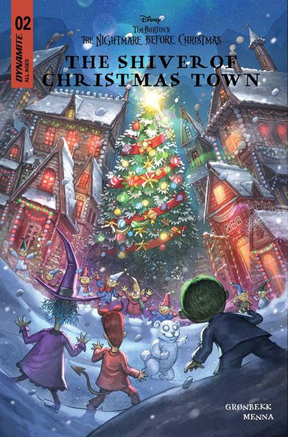 TIM BURTONS THE NIGHTMARE BEFORE CHRISTMAS THE SHIVER OF CHRISTMAS TOWN #2 CVR C ALAN QUAH VAR (PRE-ORDER: 02/04/2026)