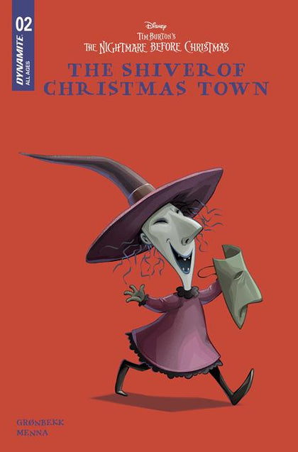 TIM BURTONS THE NIGHTMARE BEFORE CHRISTMAS THE SHIVER OF CHRISTMAS TOWN #2 CVR D DISNEY LIBRARY VAR (PRE-ORDER: 02/04/2026)