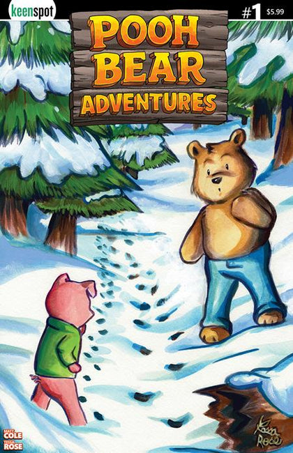 POOH BEAR ADVENTURES #1 CVR A TESSA ROSE BAGGED WITH TRADING CARD (PRE-ORDER: 02/18/2026)