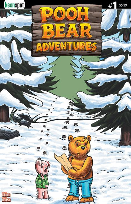 POOH BEAR ADVENTURES #1 CVR D JOSE CHIRINOS (BAGGED WITH TRADING CARD) (PRE-ORDER: 02/18/2026)