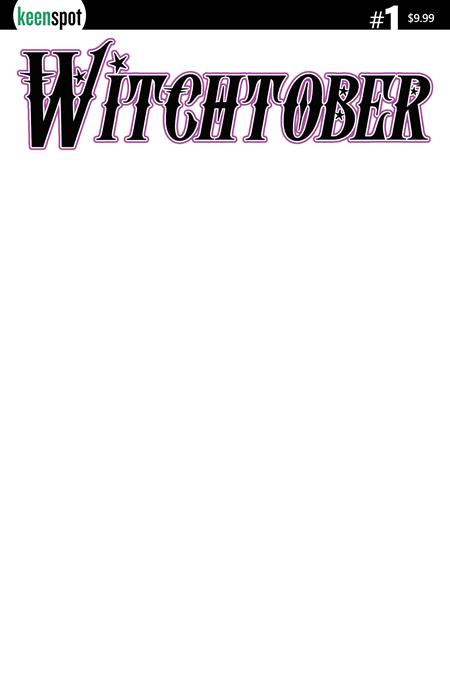 WITCHTOBER #1 CVR B BLANK SKETCH  COLORING BOOK COVER VAR (PRE-ORDER: 02/11/2026)