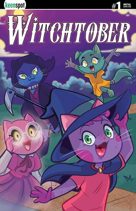 WITCHTOBER #1 CVR D RENETA GARCIA METAL COVER VAR (PRE-ORDER: 02/11/2026)