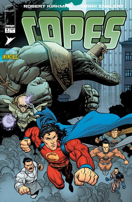 INVINCIBLE UNIVERSE CAPES #4 CVR A RYAN OTTLEY & DAVE MCCAIG