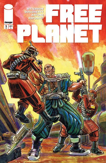 FREE PLANET #9 CVR B JED DOUGHERTY VAR (PRE-ORDER: 02/11/2026)