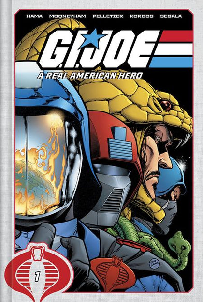 GI JOE A REAL AMERICAN HERO DLX HC BOOK 01 DIRECT MARKET EXCLUSIVE BRAD WALKER & LAURA MARTIN VAR (PRE-ORDER: 04/22/2026)