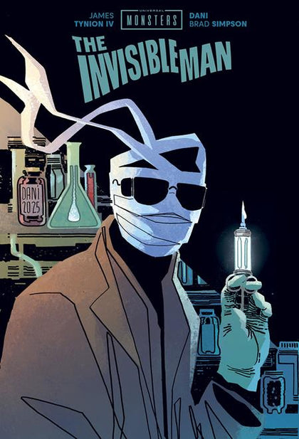 UNIVERSAL MONSTERS THE INVISIBLE MAN HC DANI & BRAD SIMPSON CVR (PRE-ORDER: 03/25/2026)