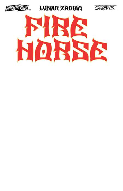 FIRE HORSE SKETCHBOOK (PRE-ORDER: 02/04/2026)