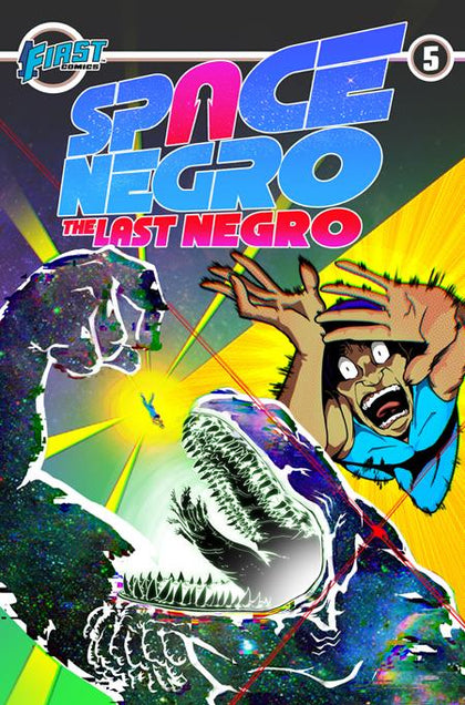 SPACE NEGRO: THE LAST NEGRO #5 CVR A JARED SAMS - THE BIG BLACK CLIMAX (PRE-ORDER: 02/25/2026)