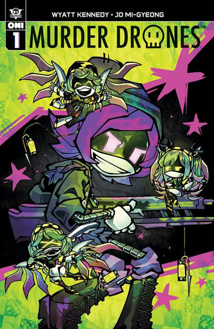 MURDER DRONES #1 (OF 6) CVR C KROOKED GLASSES VAR (PRE-ORDER: 02/25/2026)