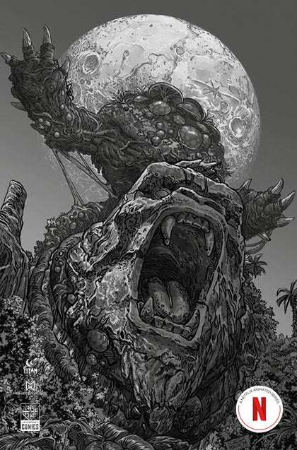ESCAPE FROM SKULL ISLAND #2 (OF 4) CVR D DIEGO YAPUR INKS VIRGIN VAR (PRE-ORDER: 02/25/2026)